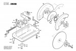 Bosch 0 601 B10 003 Gco 14-1 Cutoff Saw 230 V / Eu Spare Parts